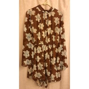 Fall colored Forever 21 Romper